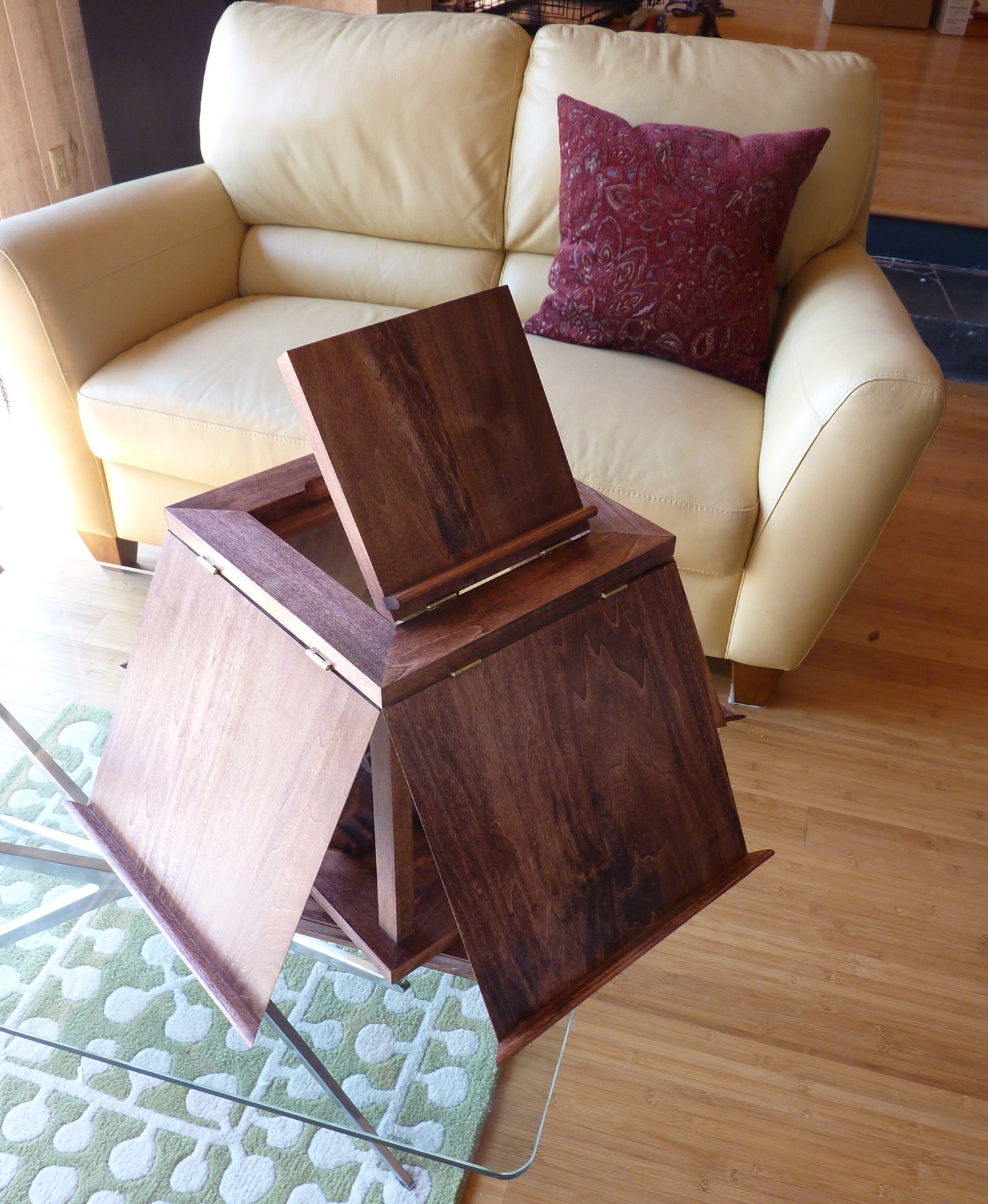 Thomas Jefferson's Revolving Bookstand thumbnail 5